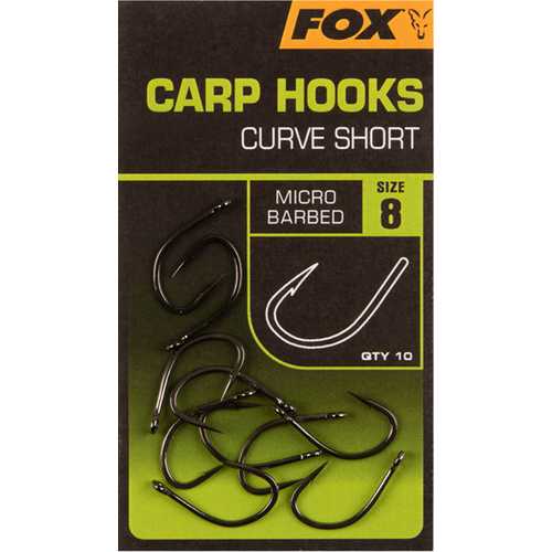 FOX - Carp Hooks Curve Short Gr. 2, 4, und 6