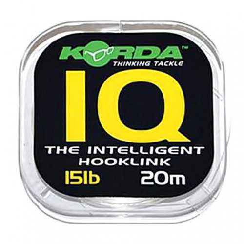 Korda - IQ The Intelligent Hooklink 10lb, 15 lb, 20 lb...
